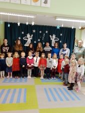 Życzenia Bożonarodzeniowe  dla przedszkolaków z Piotrkowic Małych