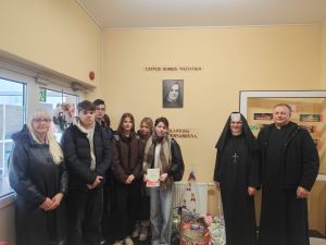 Wolontariusze w Hospicjum w Miechowie