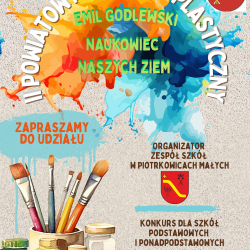 Pokaż swój talent! Weź udział w II Powiatowym Konkurskie Plastyczym