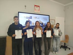 Udział uczniów w Ogólnopolskiej Olimpiadzie Logistycznej