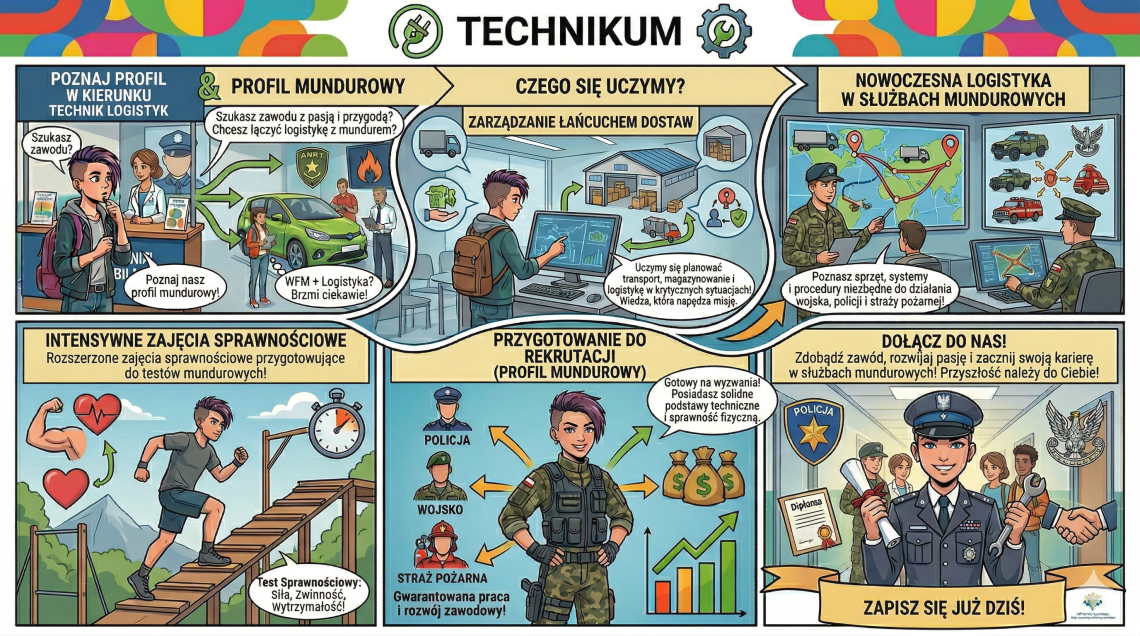 technik logistyk mundurowy