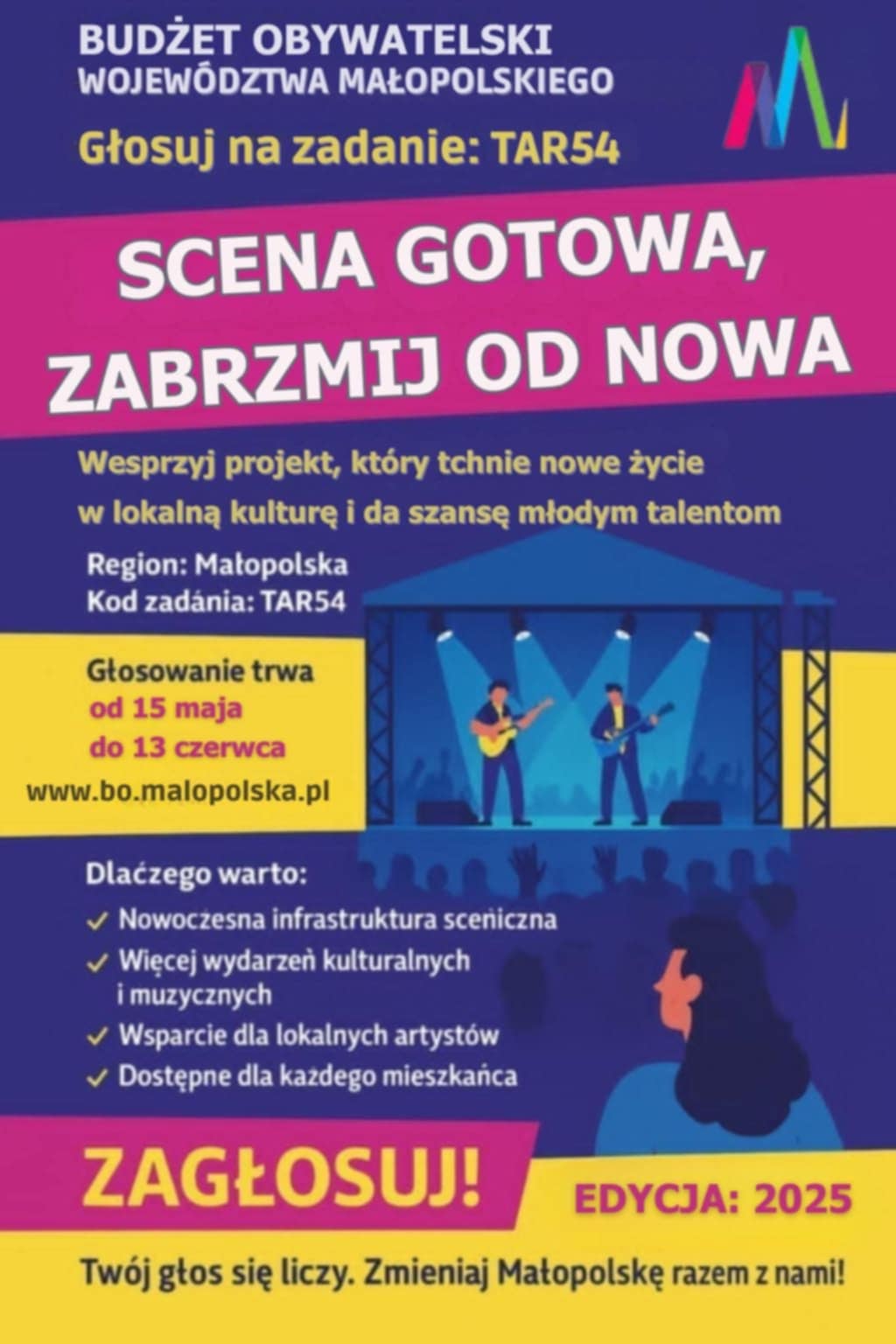Sceana gotowa, zabrzmij od nowa